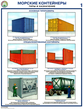 ПС51 Морские контейнеры (виды, назначение, технические характеристики) (ламинированная бумага, А2, 2 листа)